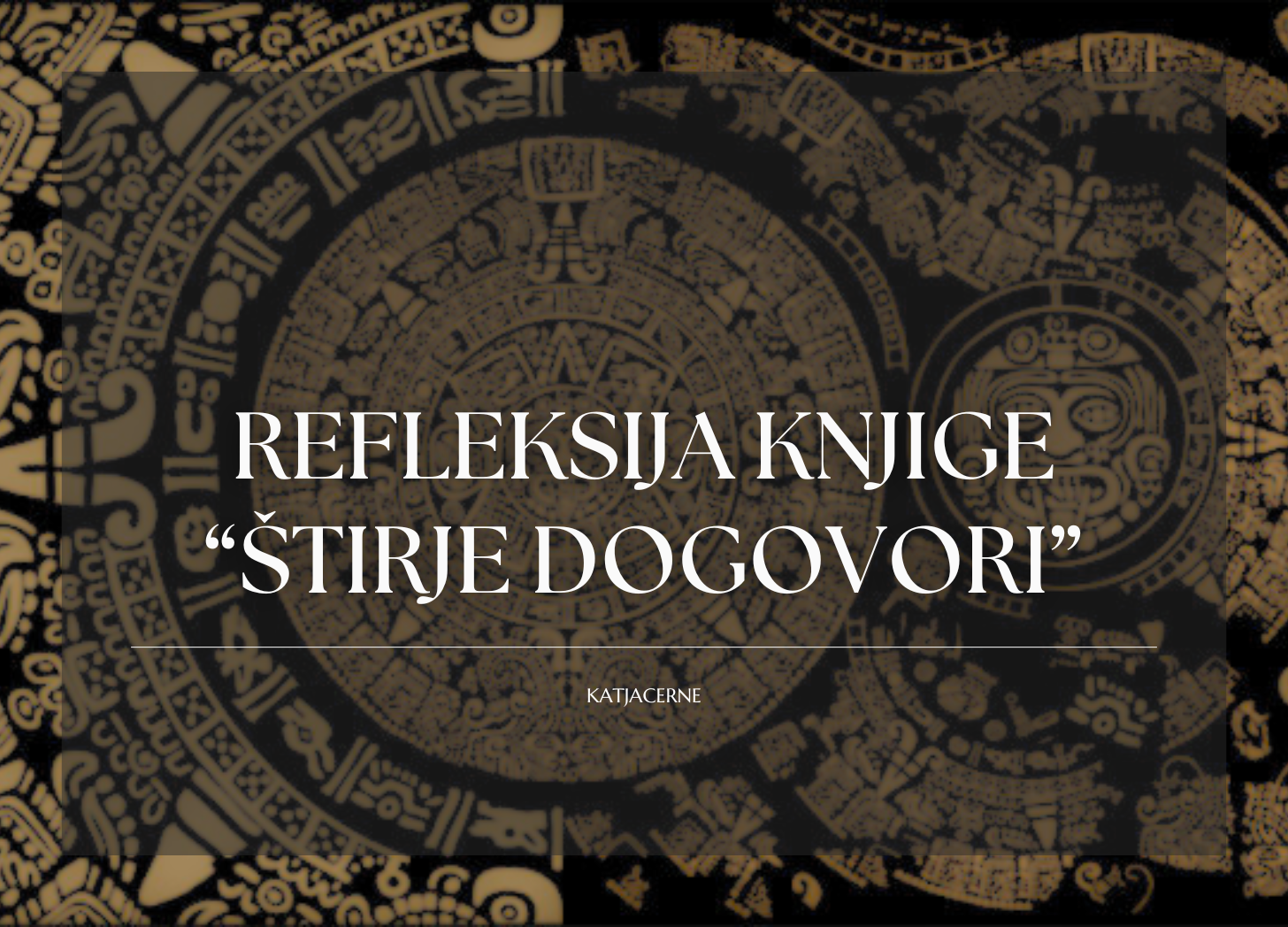 Štiri spoznanja ob branju knjige Štirje dogovori