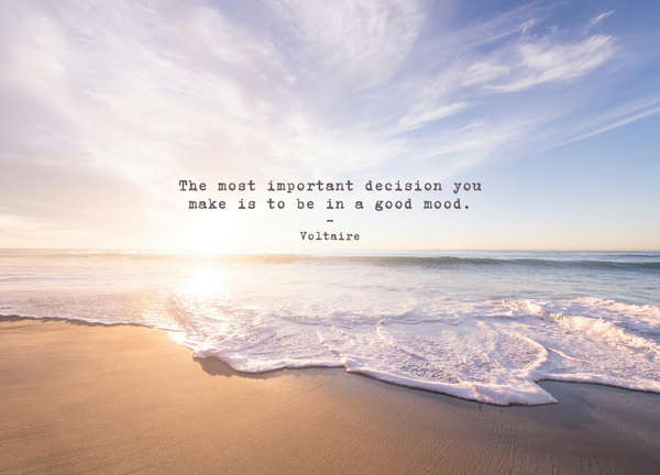 Nikoli se ti ni treba počutiti dobro.